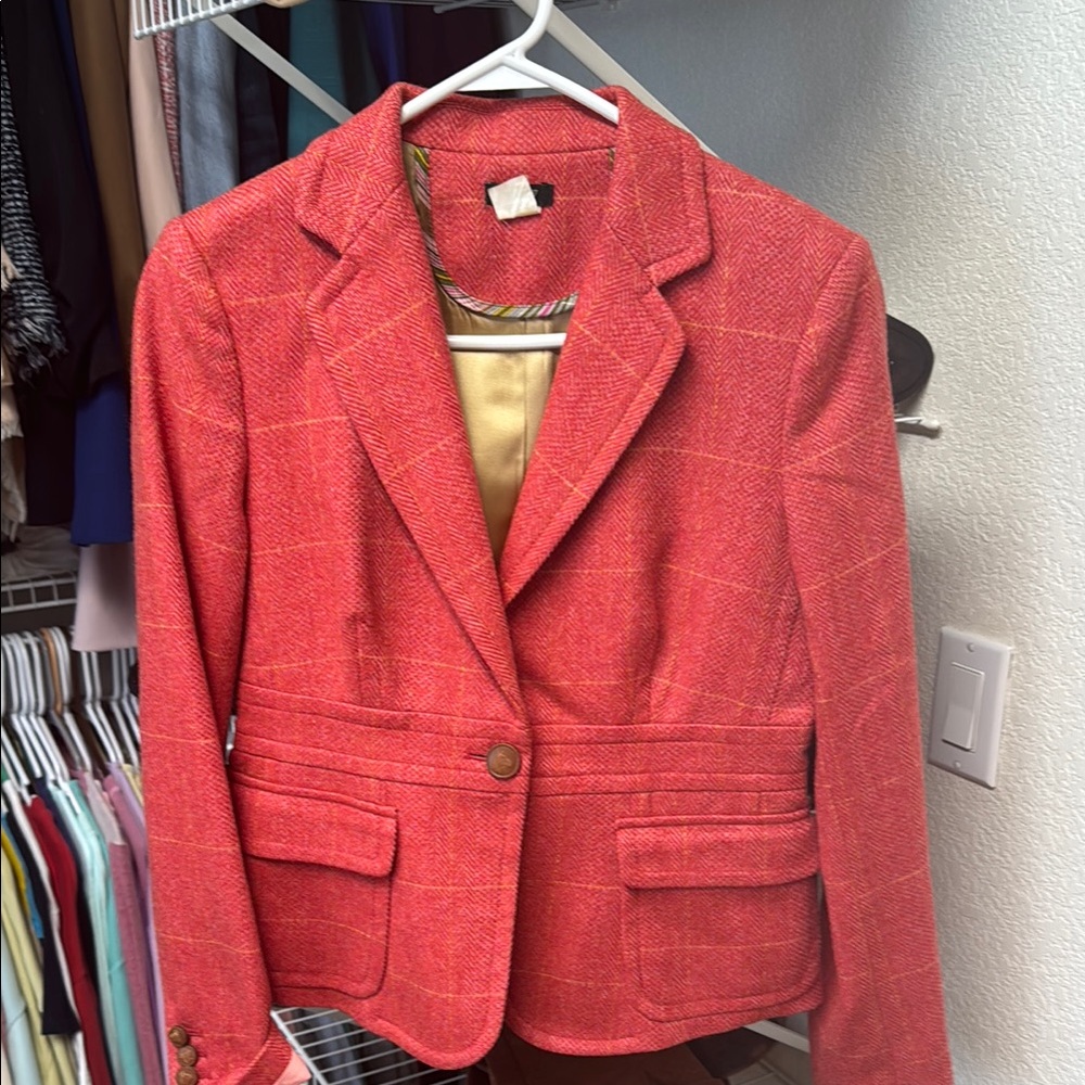 Women's Red Blazer